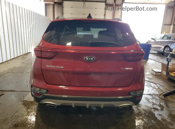 KNDPRCA68L7786053 2020 KIA SPORTAGE Red Rear view