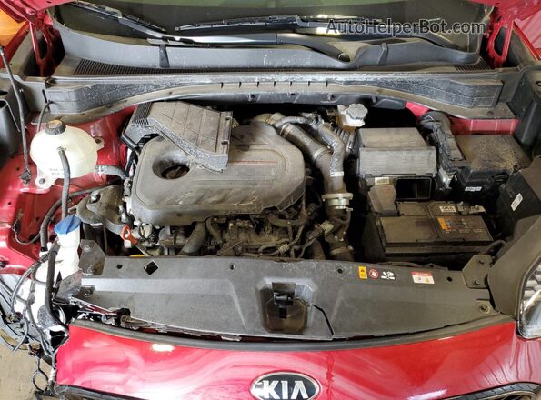 KNDPRCA68L7786053 2020 KIA SPORTAGE Red Rear interior view