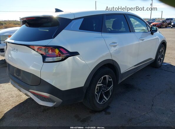 KNDPU3DF1R7269258 2024 KIA SPORTAGE Белый Задняя правая четверть