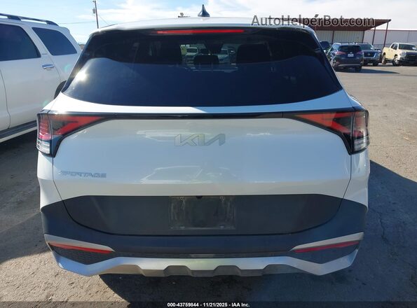 KNDPU3DF1R7269258 2024 KIA SPORTAGE Белый 