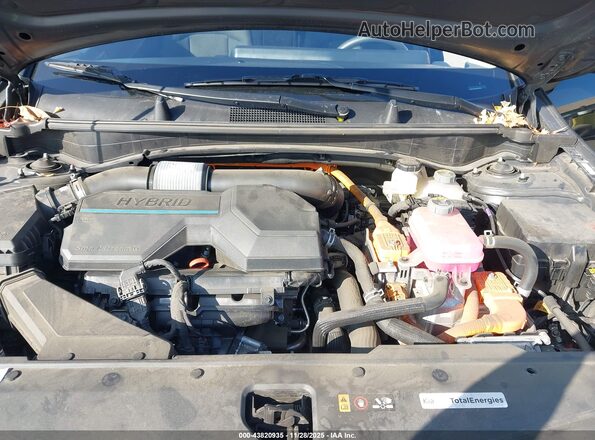 KNDPUCAG4P7052930 2023 KIA SPORTAGE HYBRID Black უკანა ხედი