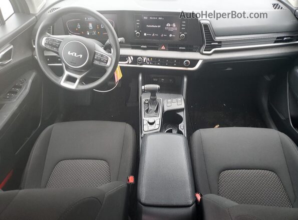KNDPUCDF0R7230225 2024 KIA SPORTAGE Silver Dashboard view