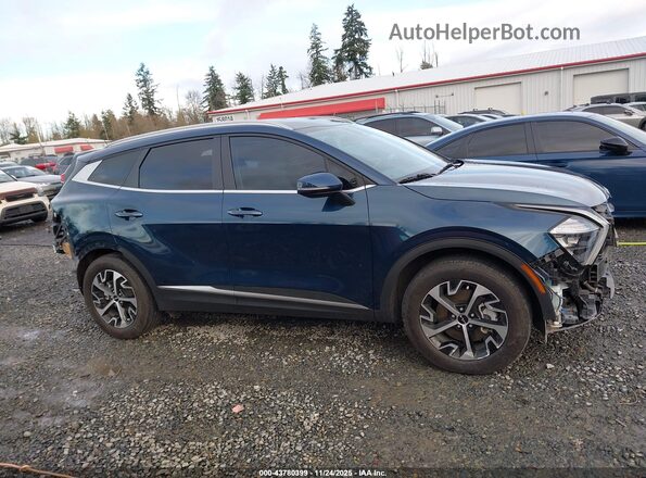 KNDPVCAG1P7091973 2023 KIA SPORTAGE HYBRID Dark Blue Vista interior de 360 grados