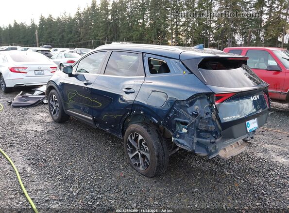 KNDPVCAG1P7091973 2023 KIA SPORTAGE HYBRID Dark Blue Trasero izquierdo