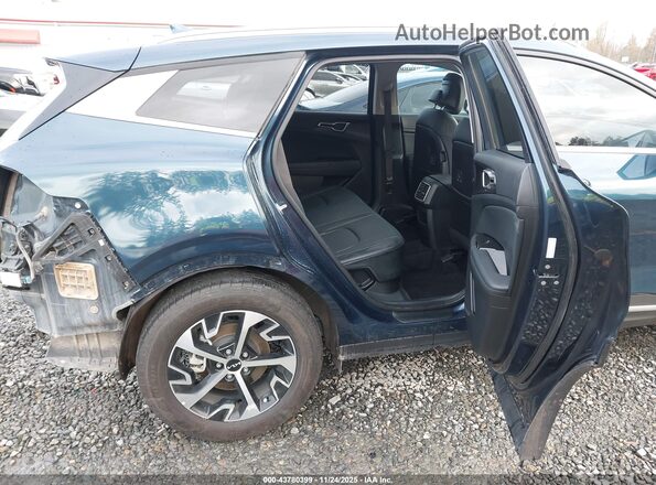 KNDPVCAG1P7091973 2023 KIA SPORTAGE HYBRID Dark Blue Vista de la etiqueta del VIN