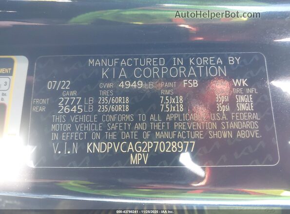 KNDPVCAG2P7028977 2023 KIA SPORTAGE HYBRID Black 