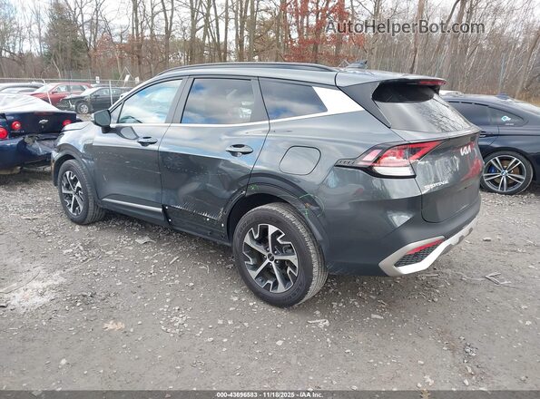 KNDPVCAG2P7042636 2023 KIA SPORTAGE HYBRID Gray Trasero izquierdo