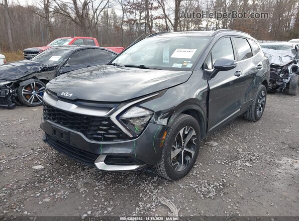 KNDPVCAG2P7042636 2023 KIA SPORTAGE HYBRID Gray Vista frontal