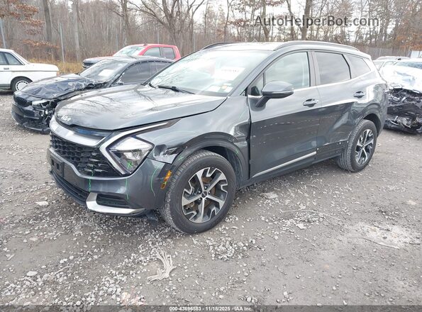 KNDPVCAG2P7042636 2023 KIA SPORTAGE HYBRID Gray Vista tres cuartos delantera izquierda