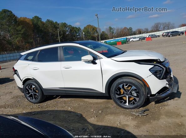 KNDPVCDG1R7163656 2024 KIA SPORTAGE HYBRID White Vista interior trasera