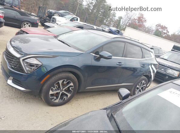 KNDPVCDG7R7155612 2024 KIA SPORTAGE HYBRID Dark Blue Vista interior de 360 grados