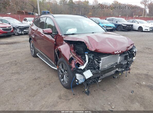 KNDPXCAG2P7034661 2023 KIA SPORTAGE HYBRID Burgundy 
