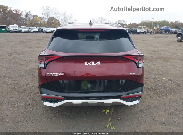 KNDPXCAG2P7034661 2023 KIA SPORTAGE HYBRID Burgundy 