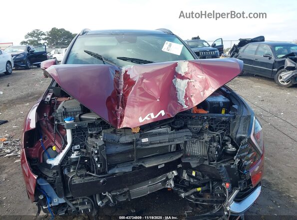 KNDPXCDG4S7213191 2025 KIA SPORTAGE HYBRID Burgundy Սարքավորումների վահանակի տեսք