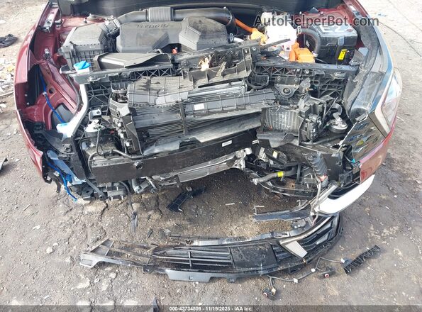 KNDPXCDG4S7213191 2025 KIA SPORTAGE HYBRID Burgundy Հետևի տեսք