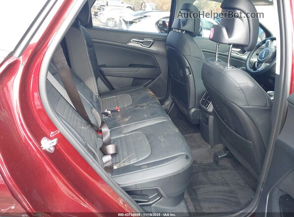 KNDPXCDG4S7213191 2025 KIA SPORTAGE HYBRID Burgundy VIN կոդի պիտակի տեսք
