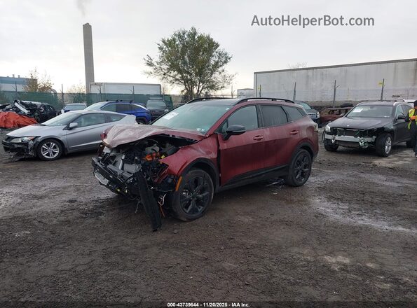 KNDPYDDHXS7205396 2025 KIA SPORTAGE PLUG-IN HYBRID Red Przód lewy