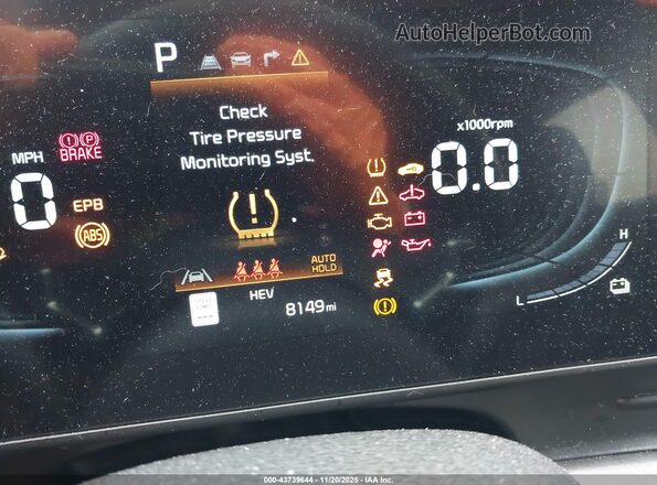 KNDPYDDHXS7205396 2025 KIA SPORTAGE PLUG-IN HYBRID Red 