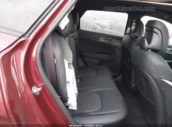 KNDPYDDHXS7205396 2025 KIA SPORTAGE PLUG-IN HYBRID Red Widok naklejki z numerem VIN