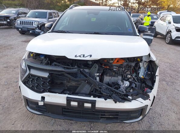 KNDPZDAH3P7035410 2023 KIA SPORTAGE PLUG-IN HYBRID White Vista del cuadro de instrumentos