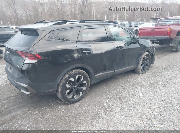 KNDPZDAH6P7088697 2023 KIA SPORTAGE PLUG-IN HYBRID Black Հետևի աջ
