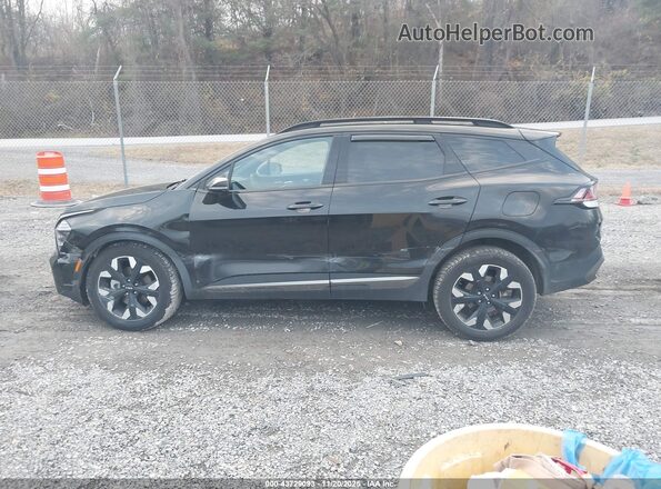 KNDPZDAH6P7088697 2023 KIA SPORTAGE PLUG-IN HYBRID Black Սալոնի 360 աստիճան տեսք
