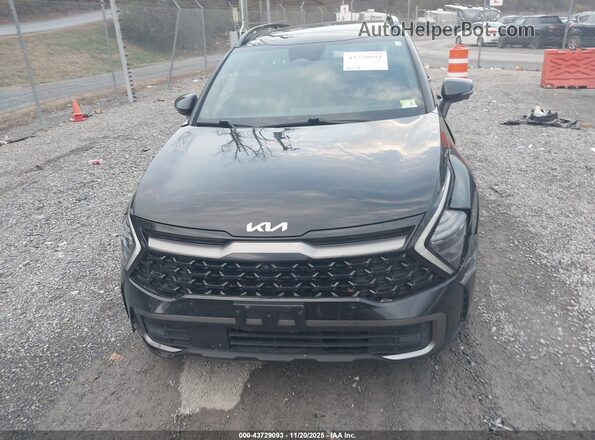 KNDPZDAH6P7088697 2023 KIA SPORTAGE PLUG-IN HYBRID Black Սարքավորումների վահանակի տեսք