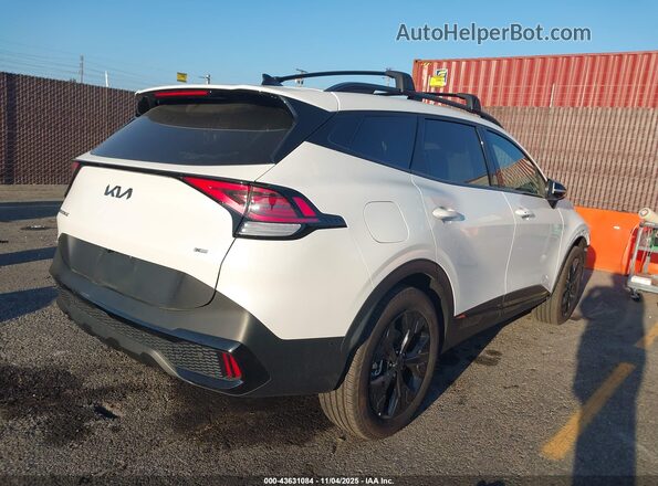 KNDPZDDH1S7231608 2025 KIA SPORTAGE PLUG-IN HYBRID White Задня права чверть
