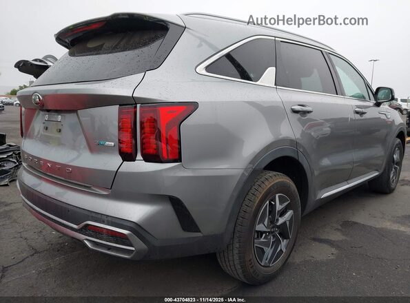 KNDRG4LG3M5055151 2021 KIA SORENTO HYBRID Silver Tył prawy
