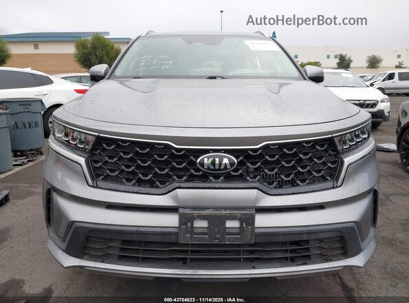 KNDRG4LG3M5055151 2021 KIA SORENTO HYBRID Silver Widok zestawu wskaźników