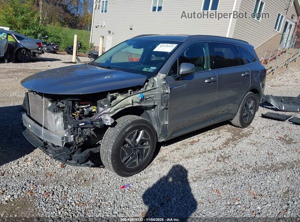 KNDRG4LG3N5081136 2022 KIA SORENTO HYBRID Pewter 