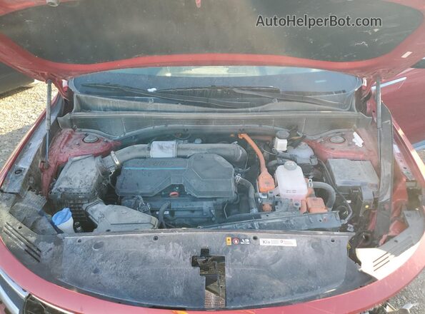 KNDRGDLG8N5107925 2022 KIA SORENTO Red Շարժիչի բաժամունքի տեսք