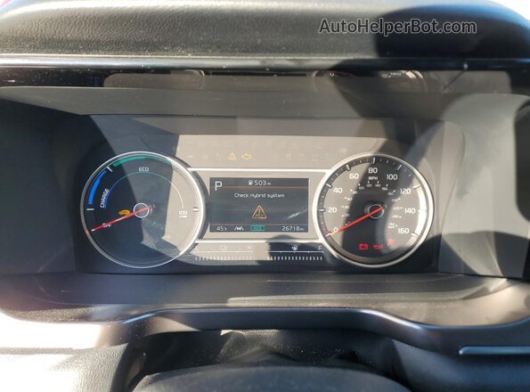 KNDRGDLG8N5107925 2022 KIA SORENTO Red Սարքավորումների վահանակի տեսք