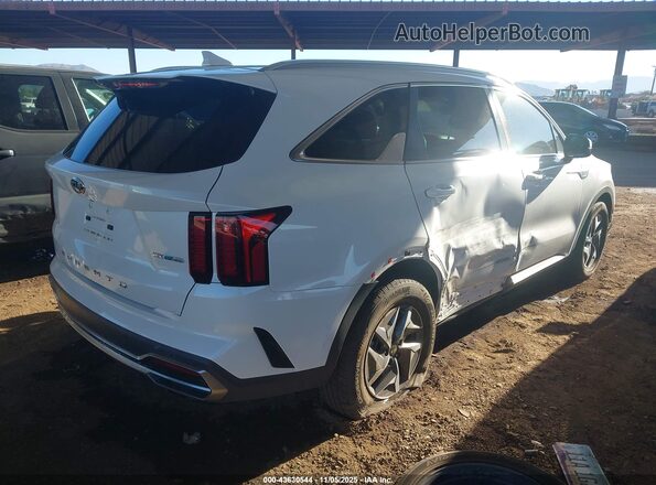 KNDRH4LG2M5035468 2021 KIA SORENTO HYBRID White Tył prawy
