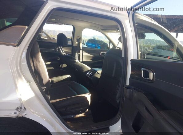 KNDRH4LG2M5035468 2021 KIA SORENTO HYBRID White Widok naklejki z numerem VIN