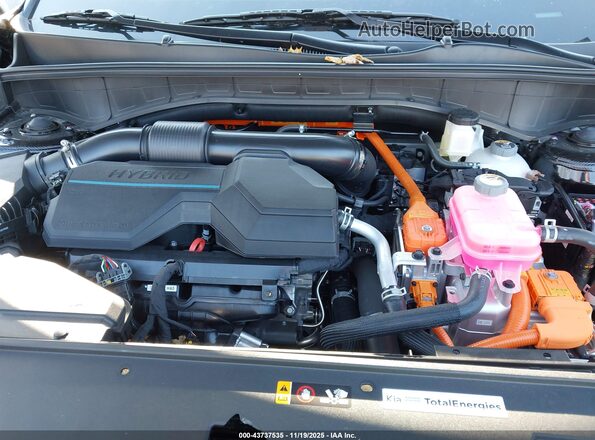 KNDRHDJG4S5428131 2025 KIA SORENTO HYBRID Black Вид ззаду