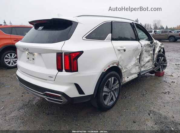 KNDRHDLG1R5235488 2024 KIA SORENTO HYBRID White Հետևի աջ