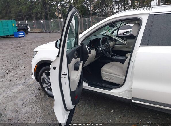 KNDRHDLG1R5235488 2024 KIA SORENTO HYBRID White Սալոնի դիմացի տեսք