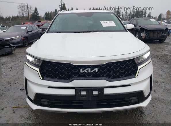 KNDRHDLG1R5235488 2024 KIA SORENTO HYBRID White Սարքավորումների վահանակի տեսք