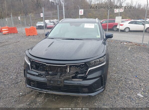 KNDRKDLG8P5227077 2023 KIA SORENTO HYBRID Dark Blue Widok zestawu wskaźników