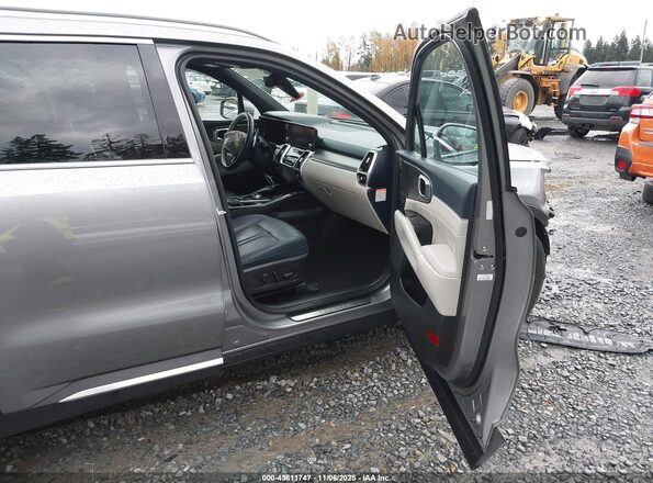 KNDRKDLG9P5170937 2023 KIA SORENTO HYBRID Gray Widok wnętrza z przodu
