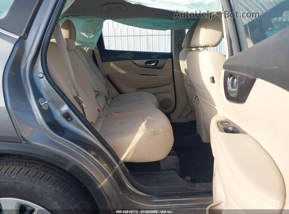 KNMAT2MT3GP650485 2016 NISSAN ROGUE Silver Widok naklejki z numerem VIN