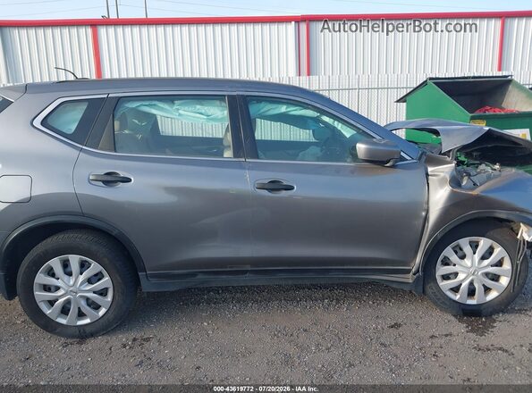 KNMAT2MT3GP650485 2016 NISSAN ROGUE Silver Widok wnętrza 360 stopni