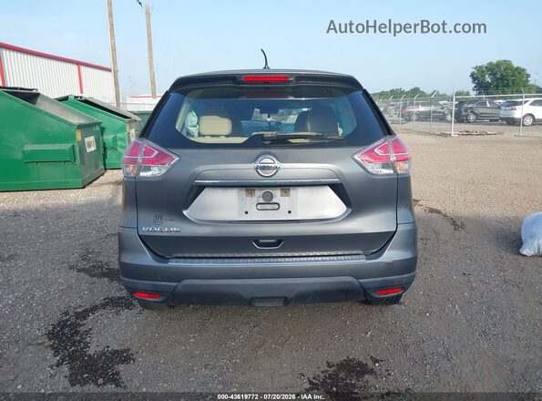 KNMAT2MT3GP650485 2016 NISSAN ROGUE Silver 