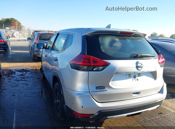 KNMAT2MT6JP614894 2018 NISSAN ROGUE Серебряный Задняя левая четверть