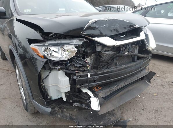 KNMAT2MV1JP578727 2018 NISSAN ROGUE Black წინა ხედი