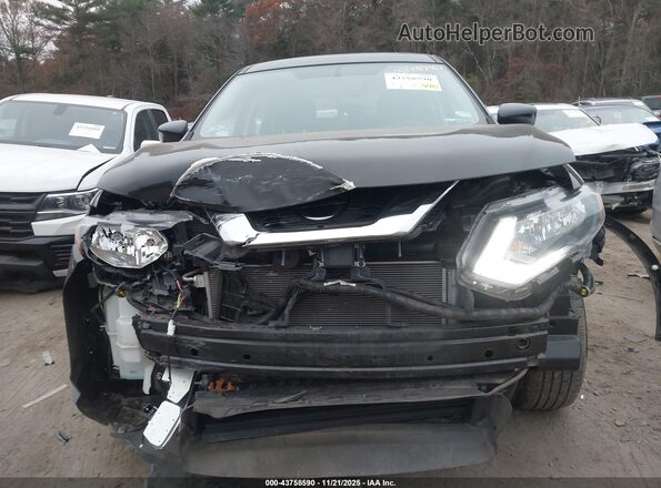 KNMAT2MV1JP578727 2018 NISSAN ROGUE Black ხელსაწყოთა პანელის ხედი
