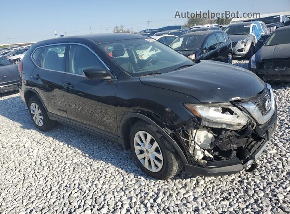 KNMAT2MV6HP541733 2017 NISSAN ROGUE Black Przód prawy