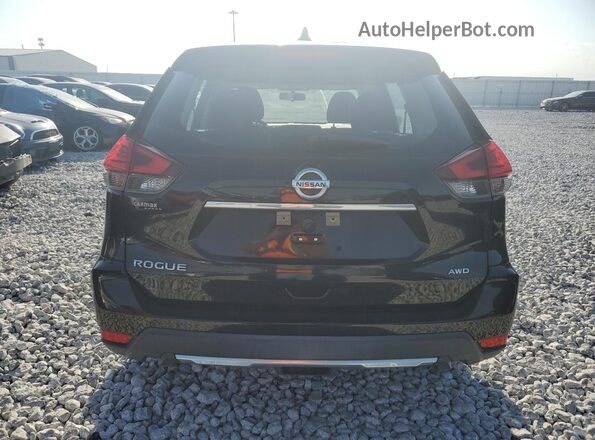 KNMAT2MV6HP541733 2017 NISSAN ROGUE Black Widok z tyłu