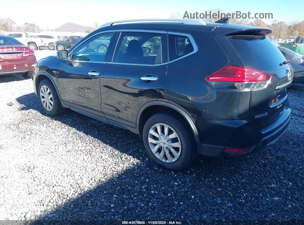 KNMAT2MV7HP573199 2017 NISSAN ROGUE Черный Задняя левая четверть